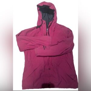 GORE-TEX  90s Womens Small Parka Jacket Magenta Made in USA